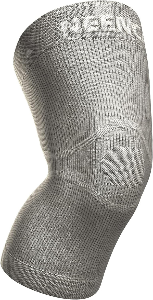 NEENCA Ultra-thin Knee Sleeve for Pain Relief, Light Compression Sleeve with Graphene Ions for Running and Sport