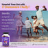Iron Gummies Supplements for Adults and Kids – Grape Flavor - 100 Count | Supports Anemia, Energy and Focus Levels