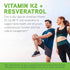 DaVinci Vitamin K2 + Resveratrol, 60 Capsules