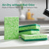 JOYMOOP Clean Sponges, Dual-Sided Non-Scratch Soft Scrub Dish Sponges, Safe for Non-Stick Cookware, Pack of 6