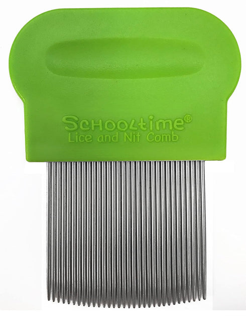 Schooltime Lice and Nit Comb - 100% Effective for Eliminating Head Lice and Nits, Protect Against Reinfestation