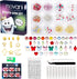 Novani 690 Pieces Tooth Gems Jewelry Kit for Teeth, DIY Crystal Rhinestones in Mixed Sizes and Colors