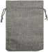 12-Pack Natural Burlap Gift Bags 5.5x7.75 with Drawstring (Cool Grey, Medium) for Party Favors, DIY Craft