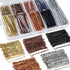 Teenitor Bobby Pins - 250 Count Brown Bobby Pins for Women Girls with Storage Box