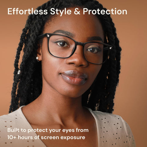 Gaoye Stylish Blue Light Glasses for Women, Computer Glasses with 99% Blue Light Blocking, 3 Pack