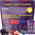 Keto Vitals Berry Antioxidant Electrolyte Powder Packets, Keto Friendly Travel Packets, Zero Calorie, Zero Carb - Berry
