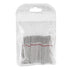 HURRISE 50Pcs Nail Drill Bits - Practical Nail Polishing Head Replacement Accessory for Acrylic Gel Nails Manicure Tool