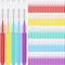 150 Pieces Interdental Brush Teeth Floss, Soft Dental Picks for Oral Hygiene, Tooth Cleaning Tool in Vivid Colors