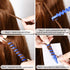 WILLBOND 40 Pieces Hair Perm Rods, Spiral Plastic Curling Rollers for Women, 6.10 x 0.24 Inch Salon Tools