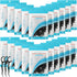 2000 Count Floss Picks Bulk, Natural Dental Floss Picks Toothpicks, High Pull Tooth Flosser Picks for Teeth (Black)