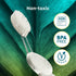 RADIUS Big Brush Toothbrush, BPA Free & ADA Accepted, Right Hand, Assorted, Pack of 6
