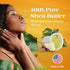 REAL African Shea Butter Pure Raw Unrefined "IVORY" from Ghana, 8oz Container