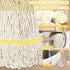 Commercial Mop Industrial Cotton Mop with Extra Replacement Head, Heavy Duty String Wet Mops for Floor Cleaning