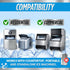 Oh Yuk Ice Machine Cleaner Descaler Scale & Buildup Remover, Nickel-Safe Ice Maker Cleaning Solution, Compatible