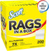 KCC75260 Scott Rags in a Box - Towels for Household Use