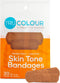 Skin Tone Bandages, Brown-Dark Brown, Single Bag (30-Count; Orange Bag)