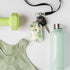 Set 2 Hand Sanitizer Holder Keychain of - Premium Vegan Leather Keychains & Leakproof Hand Sanitizer Bottles