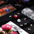 Maitys 24 Pieces Nail Bows Charms, Rhinestones 3D Charms Alloy Pearl Bow Knot Accessory for Women DIY Valentine Salon