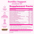 Pink Stork Fertility Bundle - Conception Tea and Supplements for Women, Prenatal Vitamins with Ashwagandha, Inositol,
