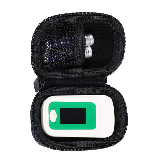 Hard Storage Case Bag for Fingertip Pulse Oximeter | Fits Innovo Deluxe/Santamedical/Concord Sapphire Monitor