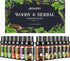 Woody & Herbal Essential Oils Set - TOP 14 Fragrance Oil for