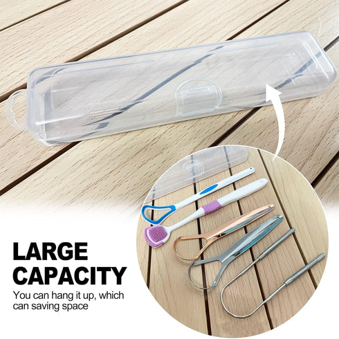 Tongue Scraper Case, Travel Case for Tongue Scraper (2 Pack)