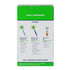 Growing Kids Oral Care Kit by Brilliant Oral Care- Set has Brilliant Child Toothbrush, Brilliant Kids Toothbrush & 2oz Spry Strawberry Banana Flavor Tooth Gel, Products for 2 Years Old and Up, Green