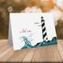 Quni (24 Brand Lighthouse Note Cards. Lighthouse Thank You Cards. cards with blank matching envelopes)