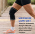 TKWC Knee Brace Compression Sleeve for Men Women, Extra Large Knee Support for Running, Weightlifting, Arthritis Relief