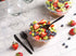 1000 Count Black Silverware Set, 334 Plastic Forks, 333 Spoons, 333 Knives, Medium Weight BPA Free Disposable Cutlery