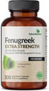 Futurebiotics Fenugreek Extra Strength 2400 MG, Non-GMO, 300 Vegetarian Capsules for Overall Good Health & Well-being