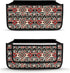 Hechitok Tribal Stripe Walker Bag, Handy Rollator Basket Water Cup Holder, Walker Accessories Storage Bag for Folding