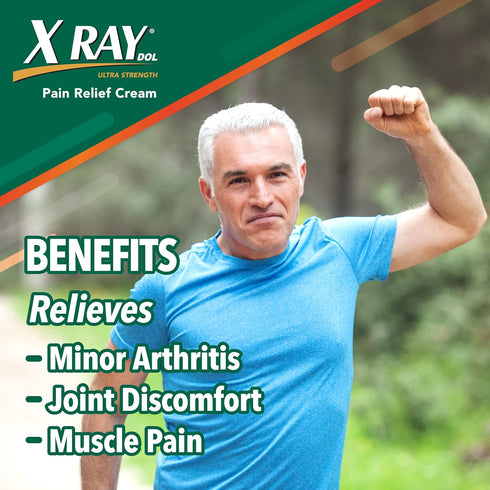 X Ray Dol Topical Arthritis Pain Reliever Cream, Full Prescription Strength for Joint & Muscle Pain, 2 Ounces