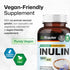 BIO KRAUTER Inulin Powder Capsules - 1200 mg Prebiotic Fiber Supplements - 100 Count Chicory Root Fiber for Digestive