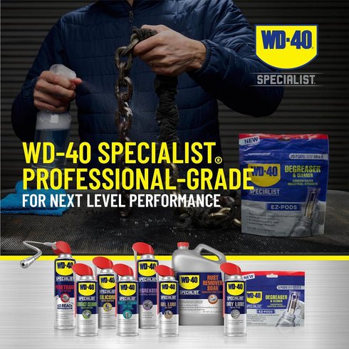 WD-40 Cleaner,1-Pack 5 Specialist Degreaser and Cleaner EZ-PODS, Customizable Industrial-Strength Concentrate