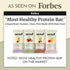 Pack, 8 SEND Bars Plant-Based Vegan Healthy Protein Bars, With Greens (Variety Bars) Only Real Ingredients, Zero Added