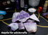 Crocon 1LB Amethyst Rough Bulk Natural Stone, Raw Gemstone for Tumbling, Cabbing, Polishing, Reiki Healing
