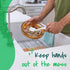 Scotch-Brite Pot + Pan Brush, Durable and Long Lasting Dish Brush with Handle for Scrubbing Stainless Steel, Outdoor
