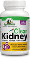100% Natural Kidney Cleanse Dietary Supplement Pills for Kidney Function Support, 60 Tablets for Flushing