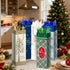 Xylitic 8 Pack Designs,14 4.7 3.5 inch christmas wine gift bags with Unique Xmas x x Christmas Wine Bags for wine
