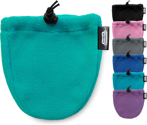 Crutch Comfort by Top Glides Toe Cozy - Teal