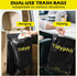 Tidyphil 150 2 PCS Disposable Car Trash Bags Hanging, Leak-proof, Odor Seal. Gallon Car Garbage Bags, Big Capacity.