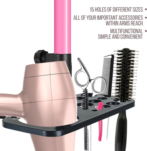 Wig Stand Tripod, 55 Inch Metal Mannequin Head Tripod Stand for Hairdressing Training (Pink, Head Not Included)