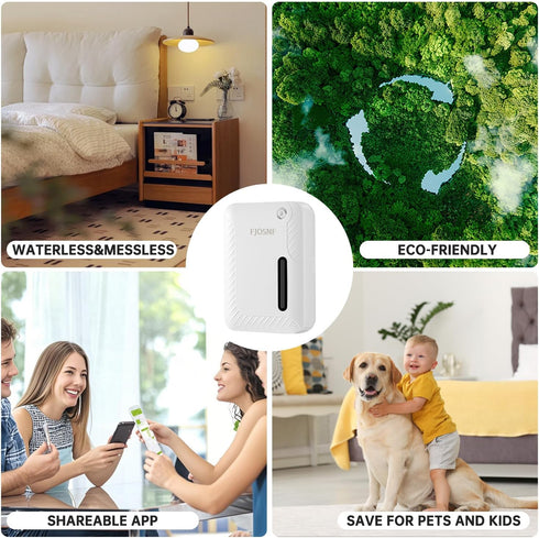 HCZMOPTP 2026 2200 250ml Oil Diffuser Waterless Sq.Ft, Bluetooth&WiFi APP Control, Smart Scent Air Machine with Cold