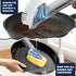 Set 2 Dish Brush with Soap Dispenser Storage with PCS Brush Refills & Holder, Dish Scrubber with Soap Dispenser, Dish