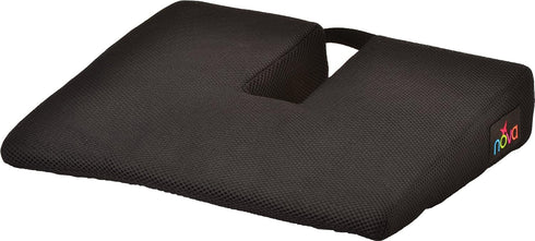 NOVA Medical Products Coccyx Gel Foam Car & Seat Cushion, Black