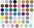 MARBLERS Holographic Glitter Mixed 8 Color Set, 4oz (112g) | Non-Toxic, Vegan, Cruelty-Free | Nail Art, Makeup, Craft