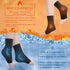 NOVASPORT Ankle Foot Ice Pack Wrap for Injuries - Reusable Ice Sleeve for Hot & Cold Therapy