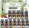 Essential Oils Set - 12 Pcs Aromatherapy Kit for Diffuser, Massage, Soap, Candle Making, 5mL