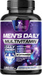 Premium Multivitamin for Men - Daily Support with Vitamins A, C, D, E, B12, Zinc, Calcium, Magnesium - 120 Capsules